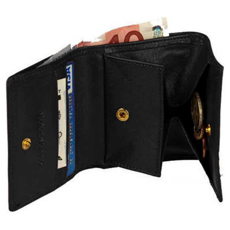 Porte Carte Bancaire Cuir Homme avec Porte-Monnaie